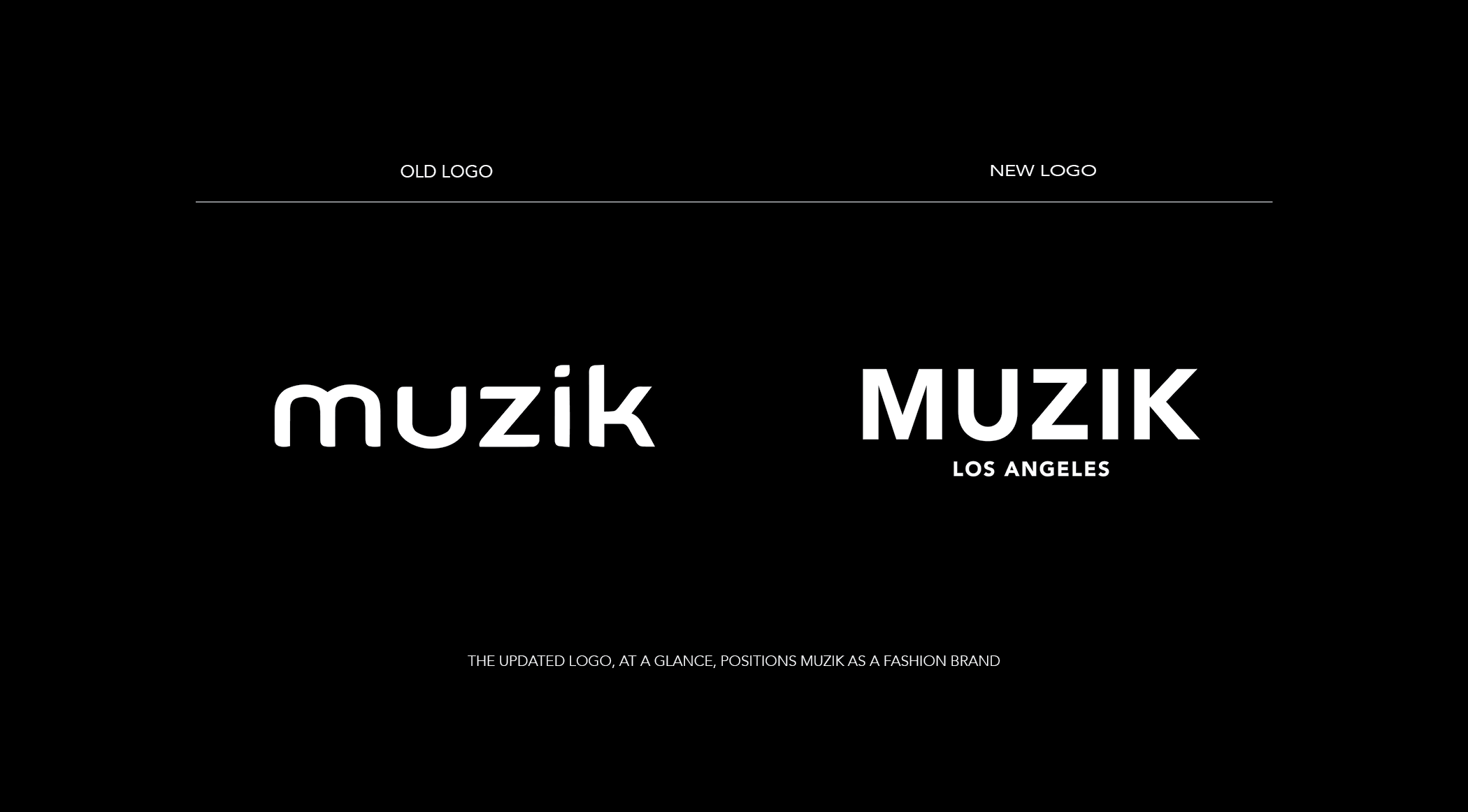 muzik connect old logo versus new logo
