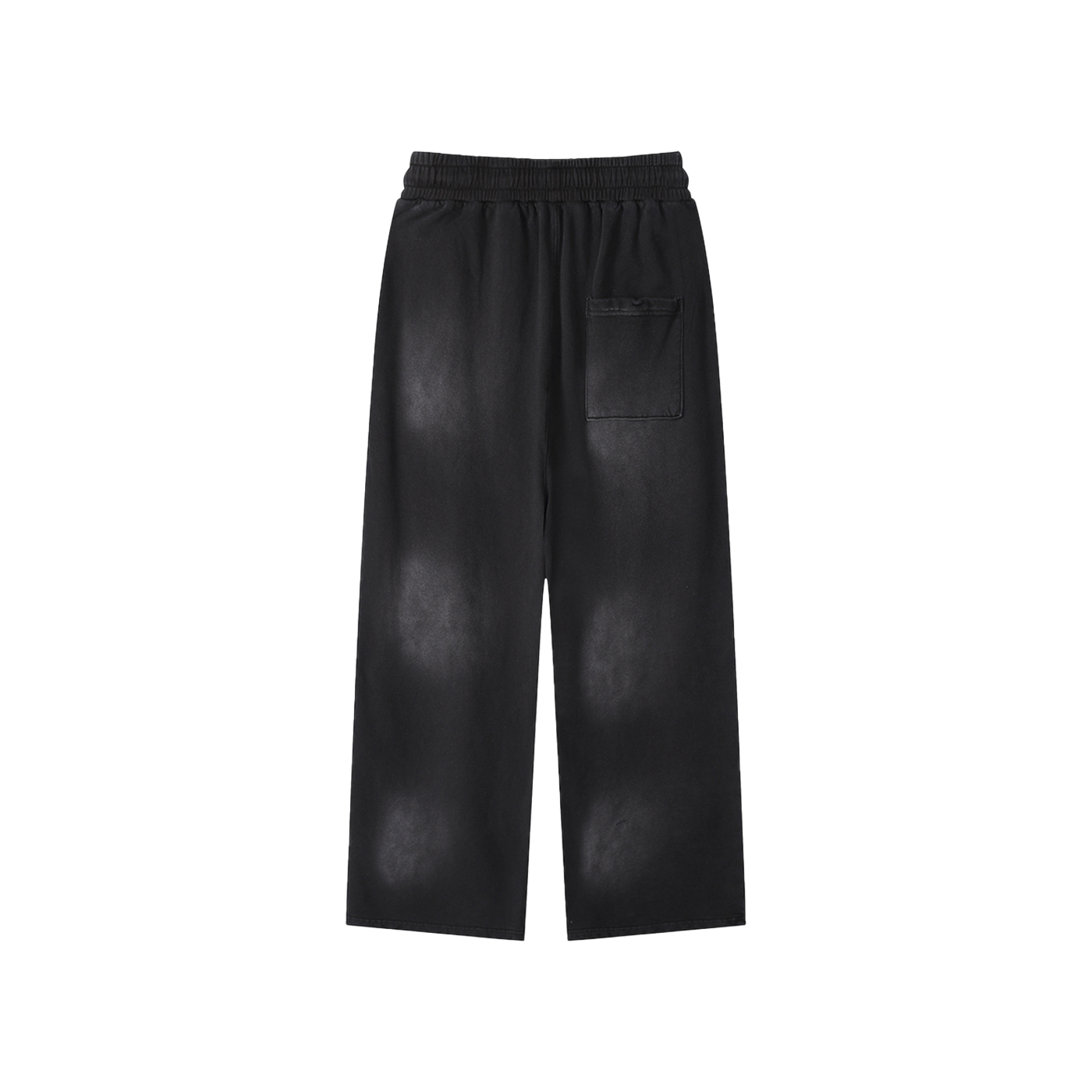 Hayda Studios Sun Faded Wide-Leg Sweatpant back washed finish