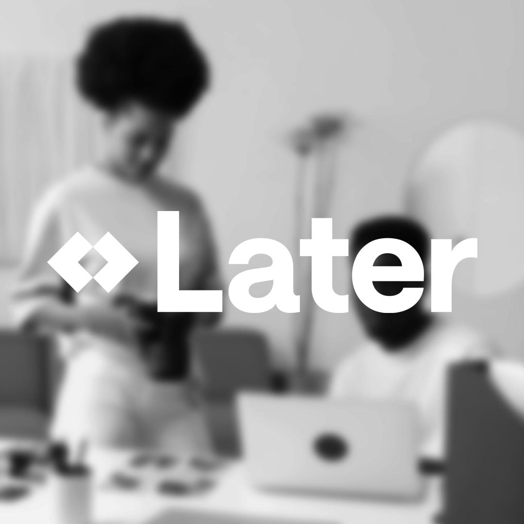 social media managers using later analytics to schedule posts