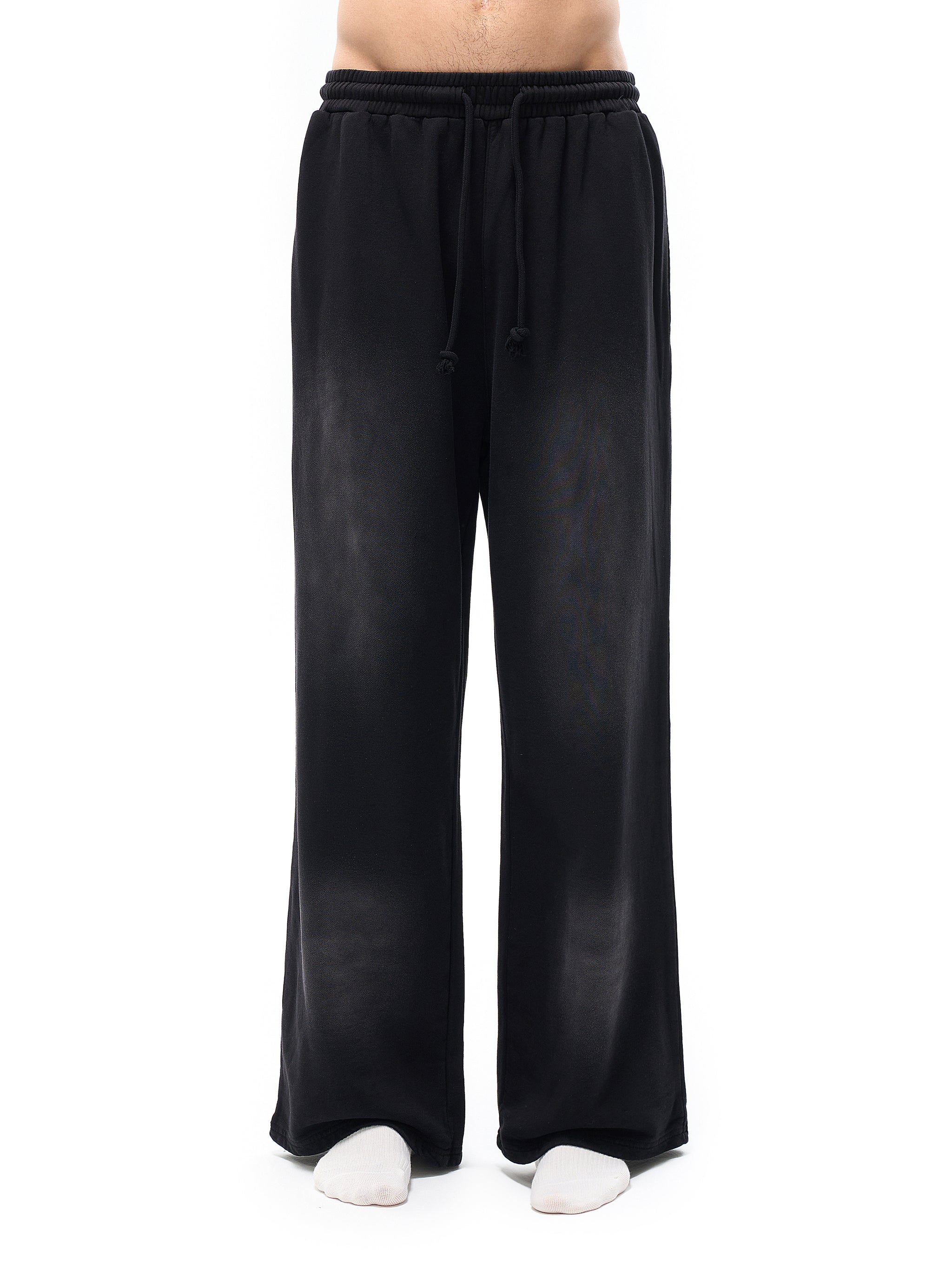 Hayda Studios Sun Faded Wide-Leg Sweatpant relaxed drape